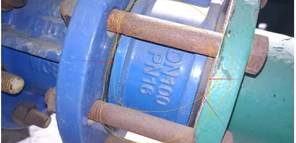 對(duì)夾式止回閥安裝