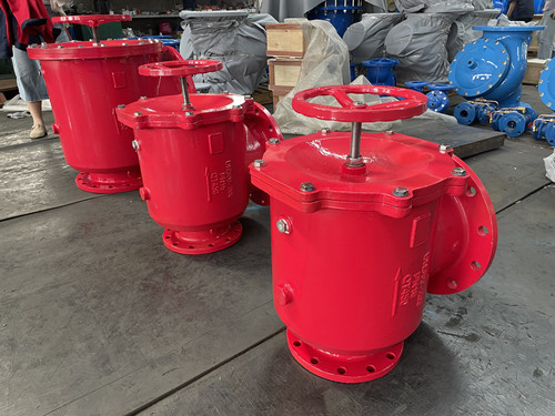 多功能三合一角式止回閥