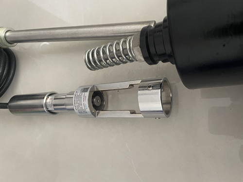 自力式溫控閥主閥與溫包連接處