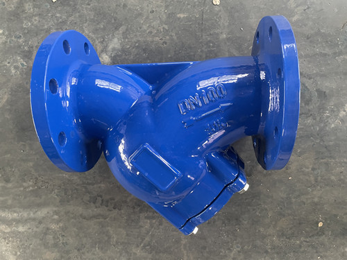 Y型過濾器鑄鐵材質(zhì)法蘭標(biāo)準(zhǔn)JIS-10KDN100